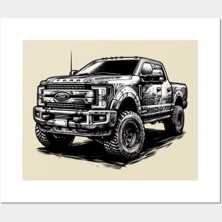 Ford F250 Posters and Art